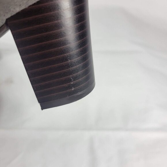 Giani Bernini Adonnys Knee High Boots Women Size 5.5 Gray Block Heel Zip New - Picture 8 of 11